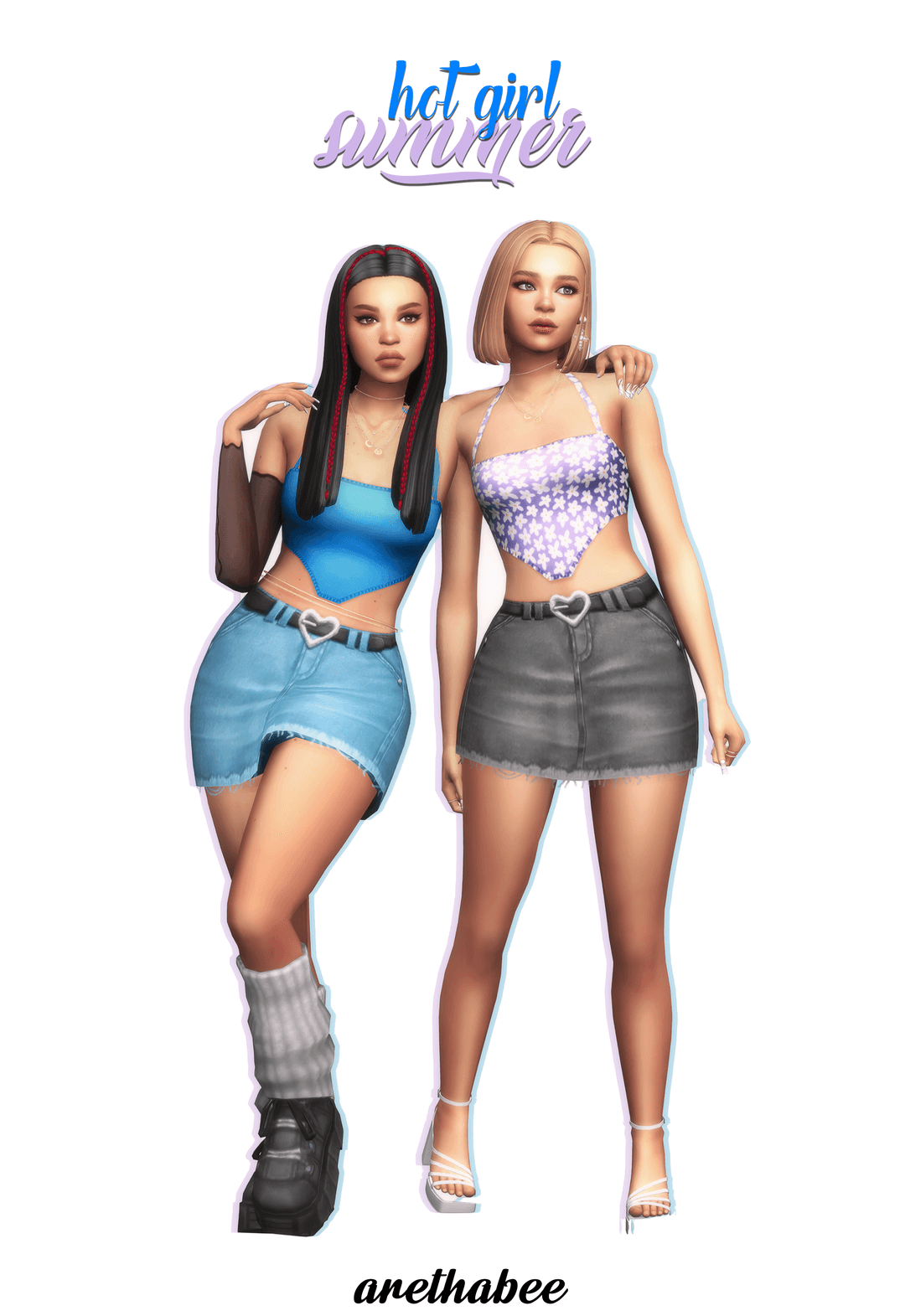 Скриншот мода Летний сет одежды и аксессуаров Hot Girl Summer